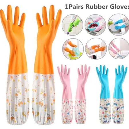 ২ জোড়া 550  kitchen Magic Silicon Hand Gloves